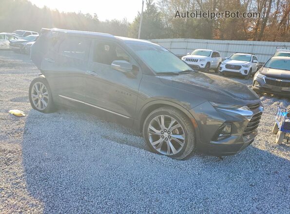 3GNKBKRS4KS643313 2019 CHEVROLET BLAZER Charcoal Передня права чверть