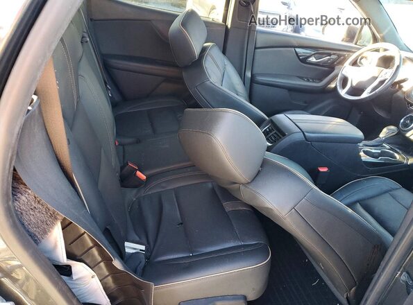 3GNKBKRS4KS643313 2019 CHEVROLET BLAZER Charcoal Вид задніх сидінь