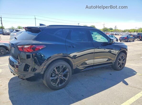 3GNKBKRS4NS132754 2022 CHEVROLET BLAZER Black Հետևի աջ