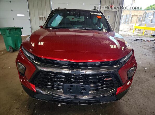 3GNKBKRS4PS153610 2023 CHEVROLET BLAZER Красный Вид спереди