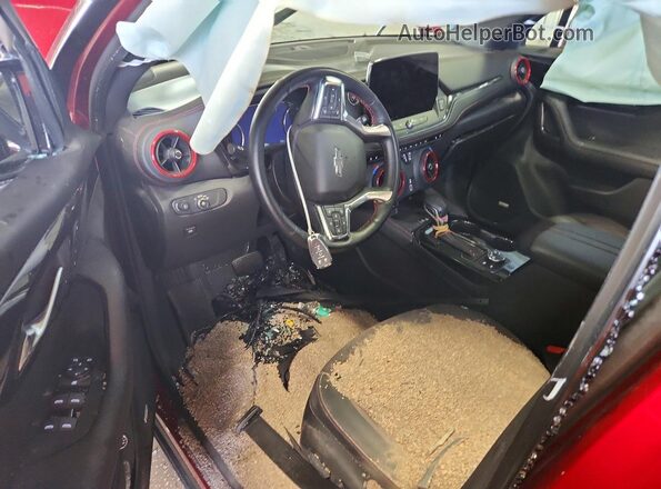 3GNKBKRS4PS153610 2023 CHEVROLET BLAZER Красный Вид панели приборов