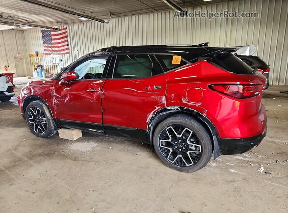 3GNKBKRS4PS153610 2023 CHEVROLET BLAZER Красный Задняя левая четверть