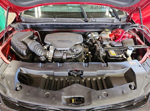3GNKBKRS4PS153610 2023 CHEVROLET BLAZER Красный Вид подкапотного пространства