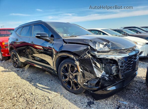 3GNKBKRS5MS548584 2021 CHEVROLET BLAZER Black Front right