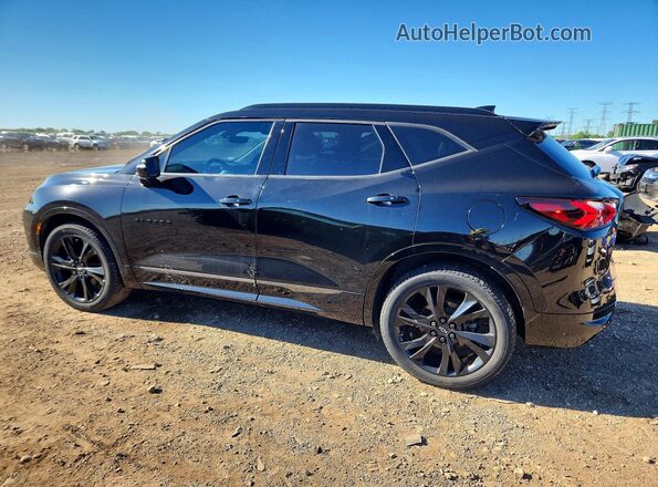 3GNKBKRS5MS548584 2021 CHEVROLET BLAZER Black Rear left
