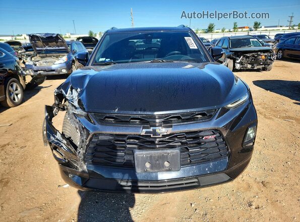 3GNKBKRS5MS548584 2021 CHEVROLET BLAZER Black Front view