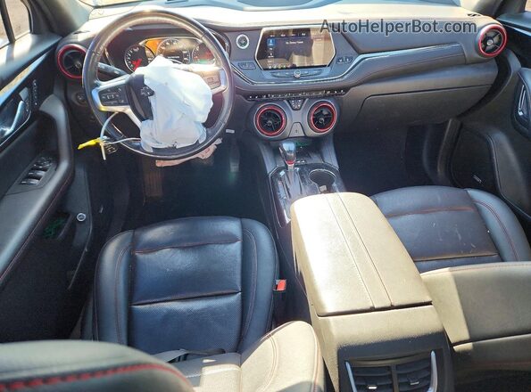 3GNKBKRS5MS548584 2021 CHEVROLET BLAZER Black Dashboard view