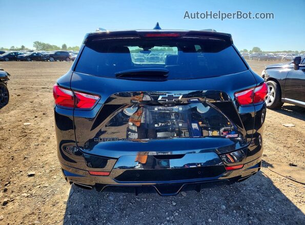 3GNKBKRS5MS548584 2021 CHEVROLET BLAZER Black Rear view