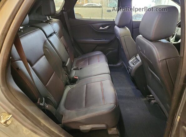 3GNKBKRS5PS220019 2023 CHEVROLET BLAZER Silver Սալոնի հետևի տեսք