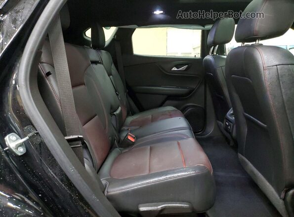 3GNKBKRS6LS723746 2020 CHEVROLET BLAZER Black Widok wnętrza z tyłu