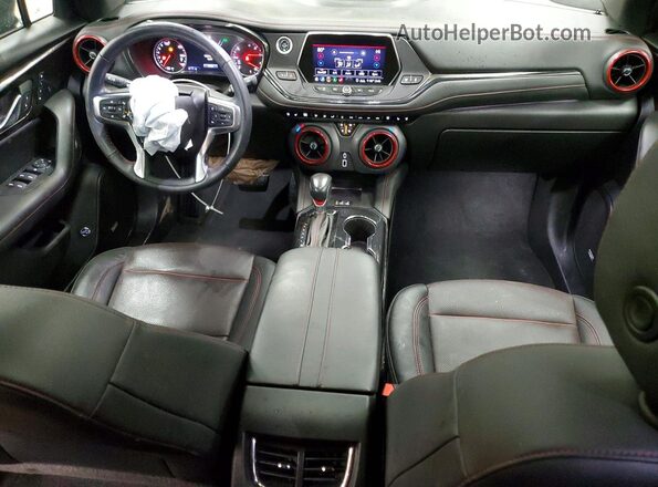 3GNKBKRS6LS723746 2020 CHEVROLET BLAZER Black Widok deski rozdzielczej
