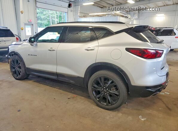 3GNKBKRS6MS506117 2021 CHEVROLET BLAZER Silver Tył lewy