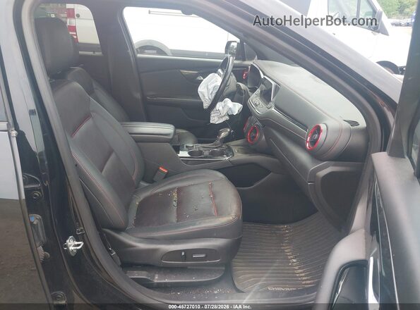 3GNKBKRS6MS532409 2021 CHEVROLET BLAZER Black Front interior view