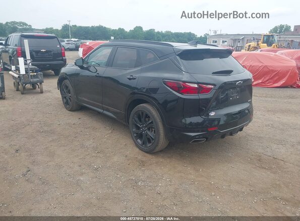 3GNKBKRS6MS532409 2021 CHEVROLET BLAZER Black Rear left