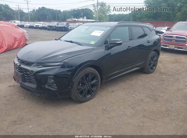 3GNKBKRS6MS532409 2021 CHEVROLET BLAZER Black Front left