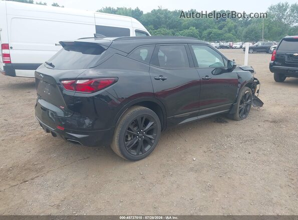 3GNKBKRS6MS532409 2021 CHEVROLET BLAZER Black Rear right