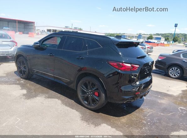 3GNKBKRS6MS587362 2021 CHEVROLET BLAZER Черный Задняя левая четверть