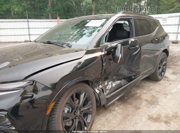 3GNKBKRS6NS176531 2022 CHEVROLET BLAZER Black Вид спереду