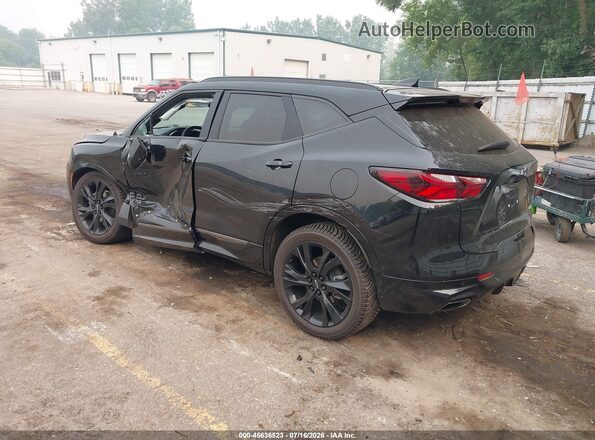 3GNKBKRS6NS176531 2022 CHEVROLET BLAZER Black Задня ліва чверть