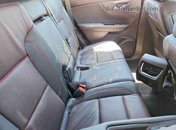 3GNKBKRS6NS229065 2022 CHEVROLET BLAZER Black Vista de los asientos traseros