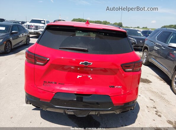 3GNKBKRS6RS267742 2024 CHEVROLET BLAZER Red 
