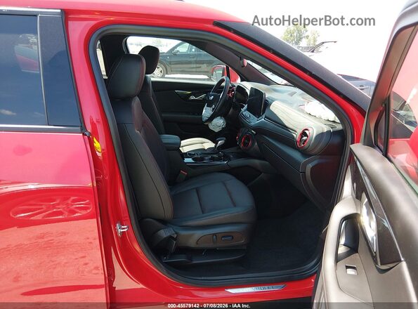 3GNKBKRS6RS267742 2024 CHEVROLET BLAZER Red Vista interior delantera
