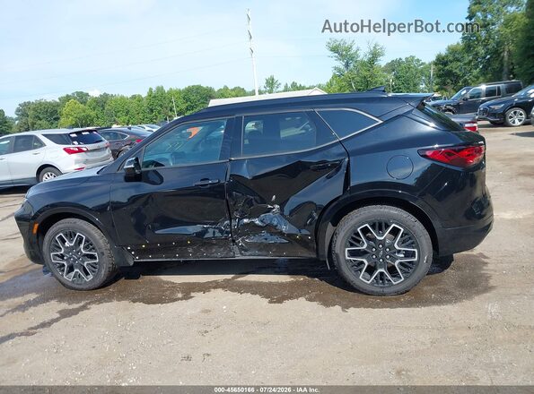 3GNKBKRS6SS266838 2025 CHEVROLET BLAZER Black Widok wnętrza 360 stopni