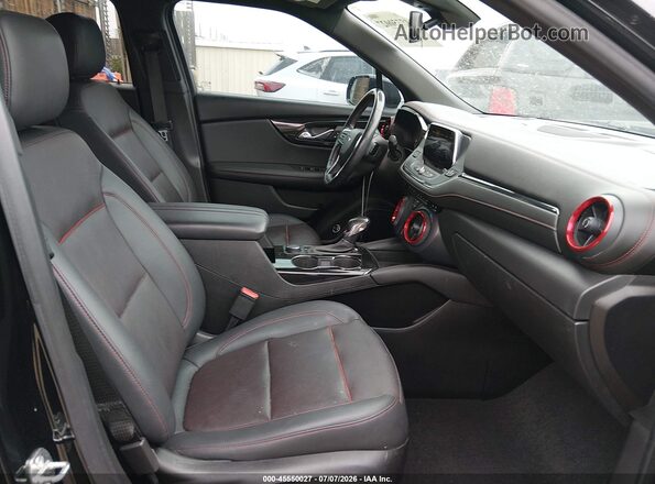 3GNKBKRS7MS547548 2021 CHEVROLET BLAZER Black Front interior view