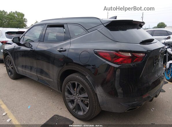 3GNKBKRS7MS547548 2021 CHEVROLET BLAZER Black Rear left