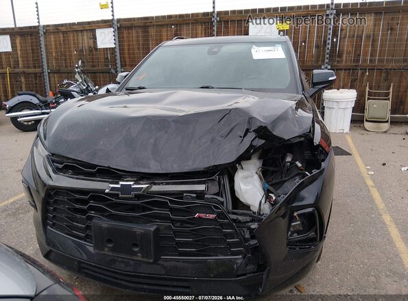 3GNKBKRS7MS547548 2021 CHEVROLET BLAZER Black Rear interior view