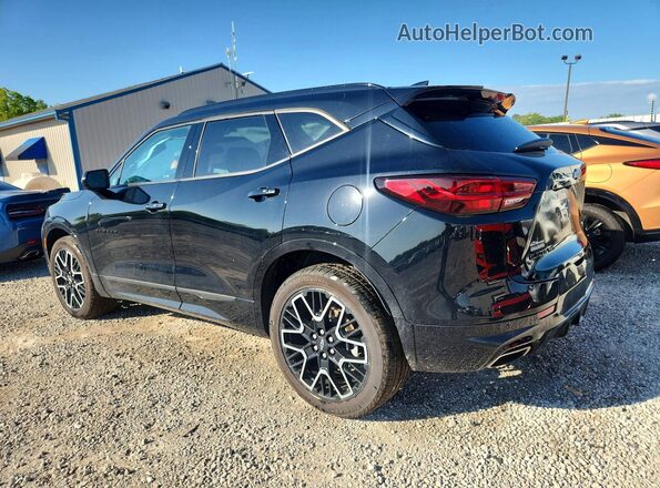 3GNKBKRS7PS129849 2023 CHEVROLET BLAZER Black Հետևի ձախ