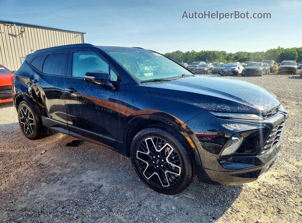 3GNKBKRS7PS129849 2023 CHEVROLET BLAZER Black Առջևի աջ