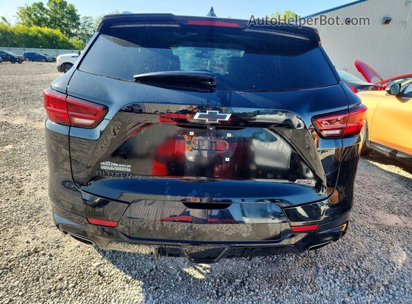 3GNKBKRS7PS129849 2023 CHEVROLET BLAZER Black Հետևի տեսք