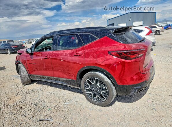 3GNKBKRS7PS148353 2023 CHEVROLET BLAZER Red Задня ліва чверть