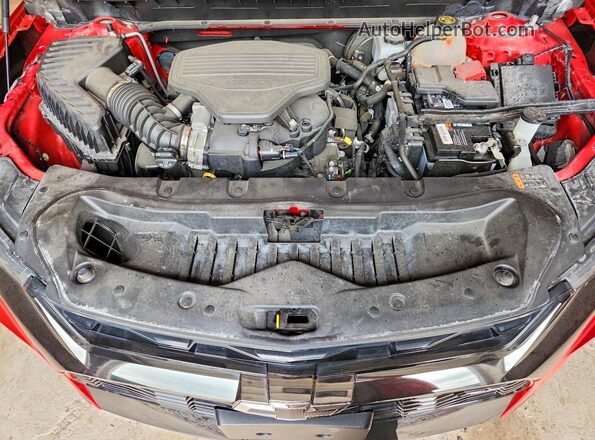 3GNKBKRS8MS524506 2021 CHEVROLET BLAZER Red Vista del compartimento del motor
