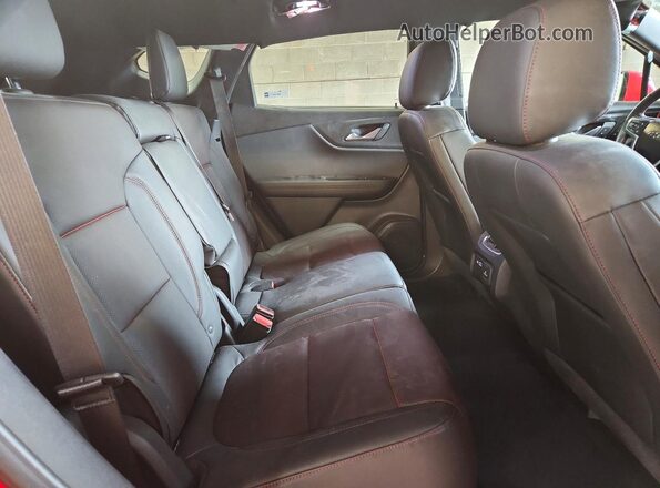 3GNKBKRS8MS524506 2021 CHEVROLET BLAZER Red Vista interior trasera
