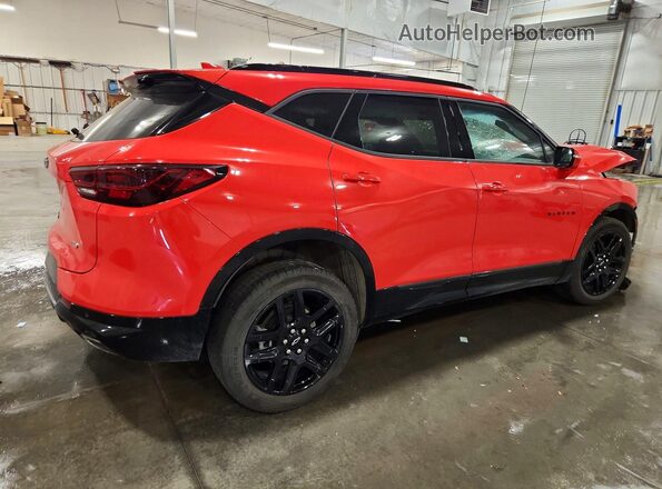 3GNKBKRS8SS124216 2025 CHEVROLET BLAZER Red Հետևի աջ