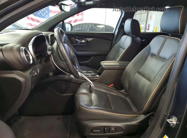 3GNKBKRS9KS694760 2019 CHEVROLET BLAZER Charcoal Vista interior delantera