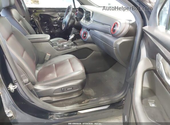 3GNKBKRS9MS500120 2021 CHEVROLET BLAZER Black Front interior view