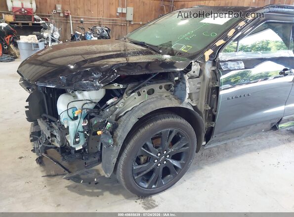 3GNKBKRS9MS500120 2021 CHEVROLET BLAZER Black Front view
