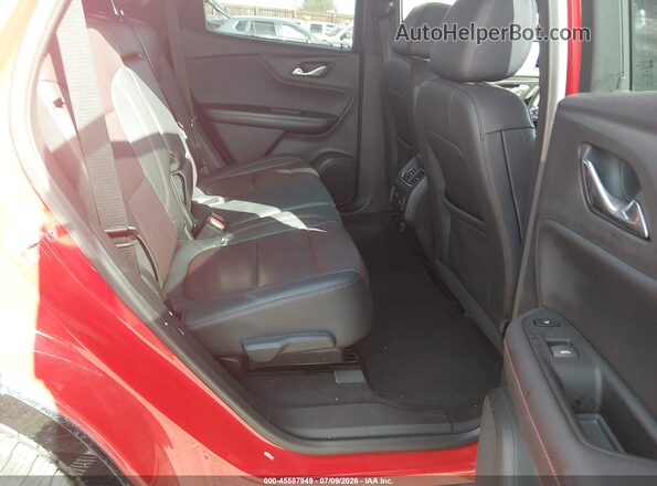 3GNKBKRS9MS585041 2021 CHEVROLET BLAZER Red Widok naklejki z numerem VIN