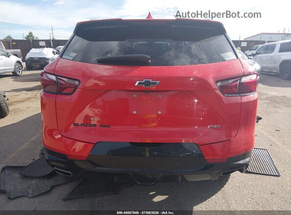 3GNKBKRS9MS585041 2021 CHEVROLET BLAZER Red 