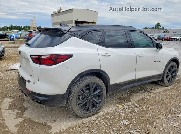 3GNKBKRS9NS219386 2022 CHEVROLET BLAZER White უკანა მარჯვენა