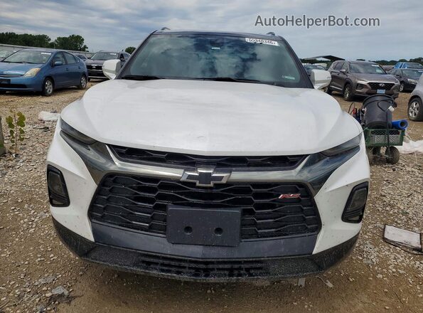 3GNKBKRS9NS219386 2022 CHEVROLET BLAZER White წინა ხედი