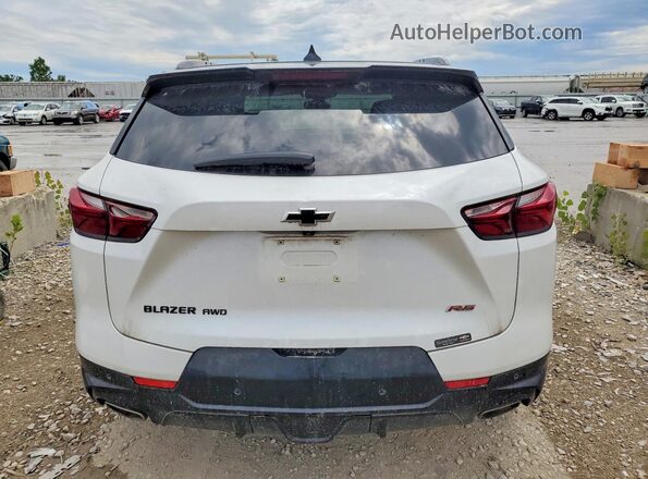 3GNKBKRS9NS219386 2022 CHEVROLET BLAZER White უკანა ხედი