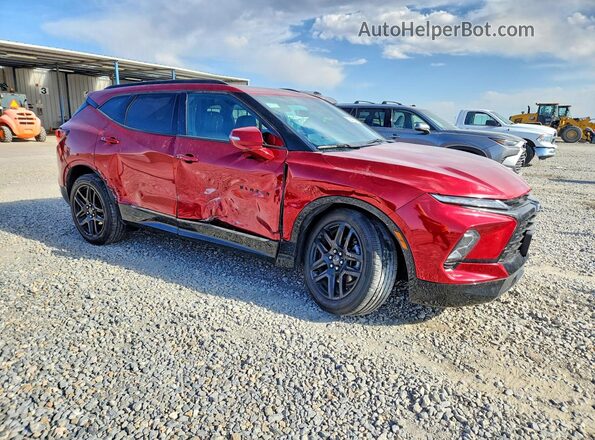 3GNKBKRS9PS202851 2023 CHEVROLET BLAZER Red Front right
