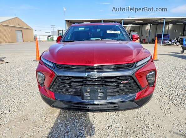3GNKBKRS9PS202851 2023 CHEVROLET BLAZER Red Front view