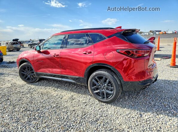 3GNKBKRS9PS202851 2023 CHEVROLET BLAZER Red Rear left