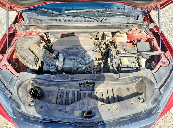3GNKBKRS9PS202851 2023 CHEVROLET BLAZER Red Engine compartment view
