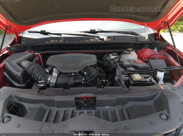 3GNKBKRSXLS668475 2020 CHEVROLET BLAZER Red Vista trasera